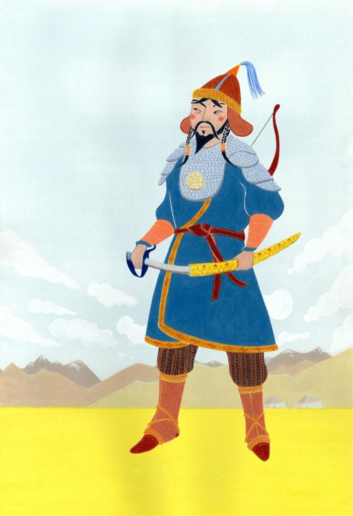 pia taccone eroi e guerrieri Gengis Khan